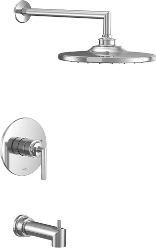 Moen UTS22003EP Arris M-CORE 2-Series - Kit de molduras para bañera y ducha con 1 mango, requiere válvula, cromado