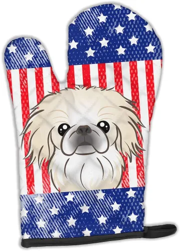 Miniatura 234 de Caroline's Treasures BB4020OVMT Dog House Collection Border Collie - Guante de horno grueso resistente al calor para sartenes calientes y horno