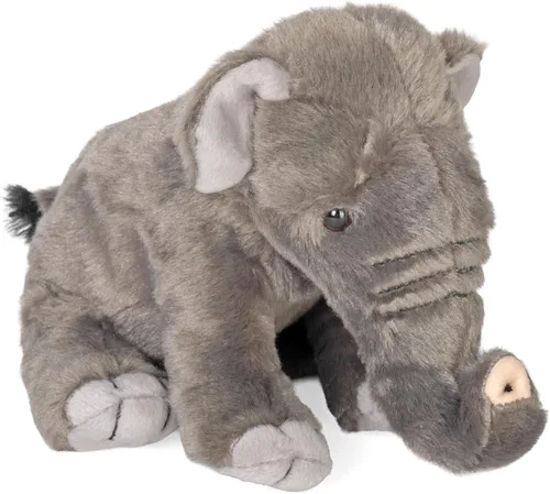 Wild Republic Peluche de elefante, peluche de juguete, regalos para niños, zoológico de peluche, mimos, 8 pulgadas