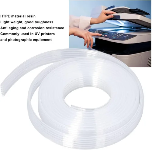 Miniatura 2 de Tubo de tinta flexible de repuesto de 6 líneas Tubo de tinta de impresora de 9.8 ft Tubo de tinta HTPE resina UV Tubo de tinta (transparente)