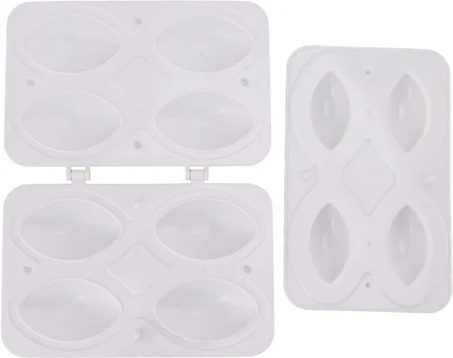 Miniatura 7 de Herramienta para hacer albóndigas para hacer albóndigas, ABS, alta resistencia, multiusos, lavavajillas (4 compartimentos)