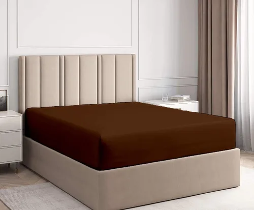 Miniatura 11 de 1 sábana bajera de tamaño individual, sábana bajera 100% algodón orgánico, sábana bajera suave de 800 hilos, calidad de hotel suave, bolsillo