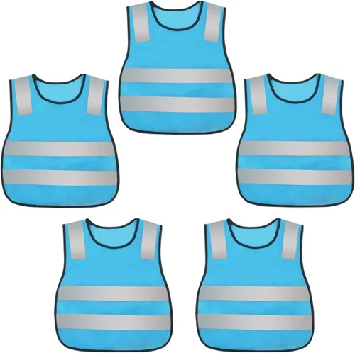 Miniatura 22 de AIEOE Kids High Visibility Safety Vest Reflective Running Lightweight Traffic Walking Breathable Construction Vest