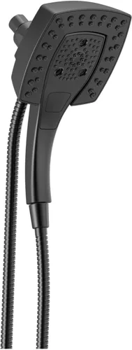 Miniatura 14 de Delta Faucet 5-Spray In2ition - Cabezal de ducha doble con rociador de mano, cabezal de ducha dorado con manguera, cabezales de ducha, acoplamiento
