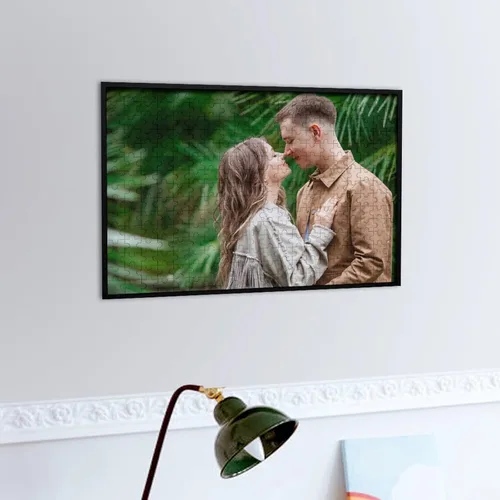 Miniatura 7 de Rompecabezas personalizados a partir de fotos, 1000, 500, 300 piezas, rompecabezas personalizado para adultos, BF GF, pareja, familia, boda, regalo