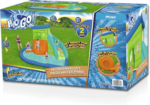 Miniatura 11 de H2OGO! HydroHangout - Mega parque acuático inflable para niños