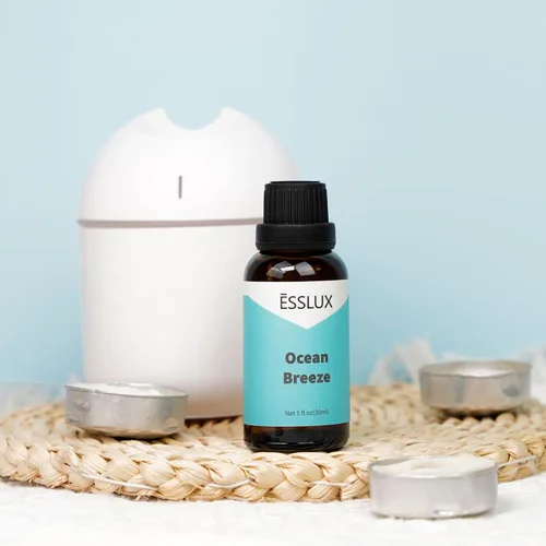 Miniatura 7 de Aceite aromático Ocean Breeze – ESSLUX Aceites esenciales para difusor, fabricación de jabón de velas, aromas frescos y limpios, masaje perfumado