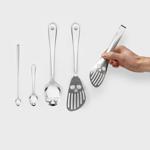 Miniatura 7 de Suck UK Pinza de cocina - Pinzas de cocina de calavera - Accesorios de cocina góticos - Utensilios de cocina góticos - Decoración gótica