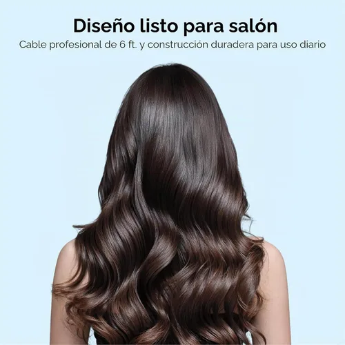 Miniatura 6 de Secador de pelo Infiniti PRO CONAIR con difusor, motor AC profesional, tecnología de cerámica de turmalina, incluye concentrador y cepillo