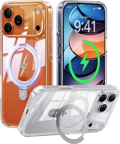 Miniatura 49 de CASEKOO- Funda para iPhone 15 c/soporte magnético invisible [protecc. militar contra caídas] [compatible c/MagSafe], a prueba de impactos, delgada