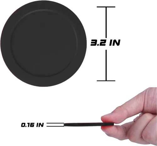 Miniatura 3 de Discos de hockey aéreo de 3.25 o 2.5 pulgadas - Discos profesionales y duraderos para mesas grandes - Compatibles con mazos y metas estándar - Los