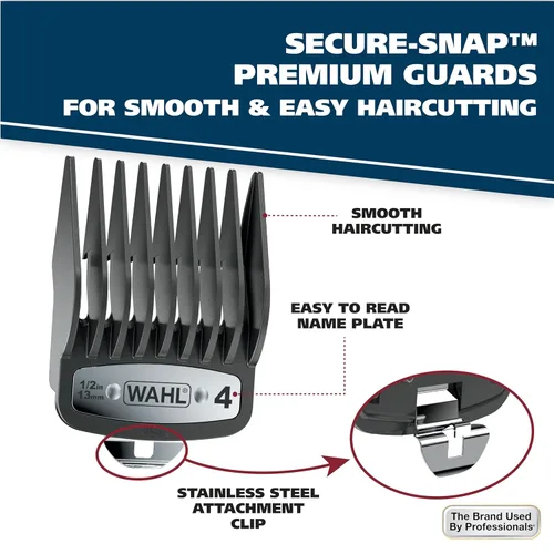Miniatura 2 de Wahl Clipper Elite Pro High-Performance Home Haircut & Grooming Kit for Men - Cortapelos eléctrico - Modelo 79602