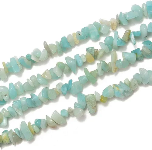 Miniatura 5 de PLTbeads Kit de pulseras de cintura de piedras preciosas curativas natrales de 0.197-0.315 in, diseño de piedras irregulares, fabricación de joyas