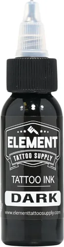 Miniatura 30 de Element Tattoo Supply - Tinta de tatuaje negra prémium - Tinta de tatuaje profesional y suministros para contorno, sombreado y mezcla - Tinta