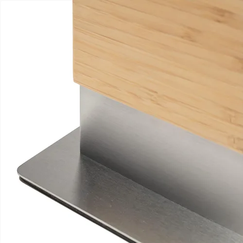 Miniatura 7 de Coninx Soporte magnético para cuchillos con soporte de exhibición, bloque magnético fuerte de doble cara para encimera de cocina, bloque organizador