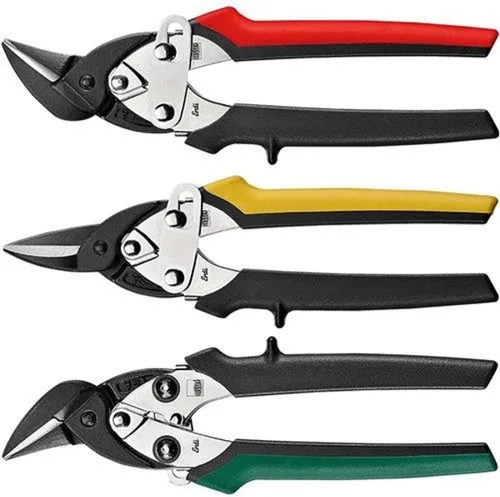 Miniatura 5 de BESSEY D15A-BE Corte recto de aviación compacto de corte recto, mandíbula compensada para corte de precisión, diseño ergonómico para áreas de corte