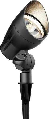 GOODSMANN Focos de paisaje de bajo voltaje 5W LED Reflectores al aire libre 2700K blanco cálido LED reemplazable Iluminación exterior cableado con