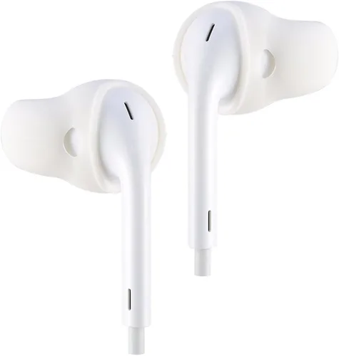 ACOUS Design - Cubiertas para auriculares Purest Antideslizantes para deporte, compatibles con EarPods y AirPods de Apple (Blanco)