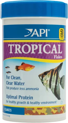 Miniatura 9 de API GOLDFISH FLAKES - Contenedor de comida para pescado, 0.36 onzas
