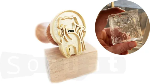 Miniatura 2 de Sellos de hielo personalizados para marcas de hielo Sello de hielo Sello de hielo personalizado Sello de hielo Sello de hielo con monograma
