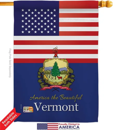 Miniatura 2 de Juego de tacos de bandera de la casa de Vermont de Estados Unidos, Estados Unidos, territorios americanos, República, país, área particular, pequeña