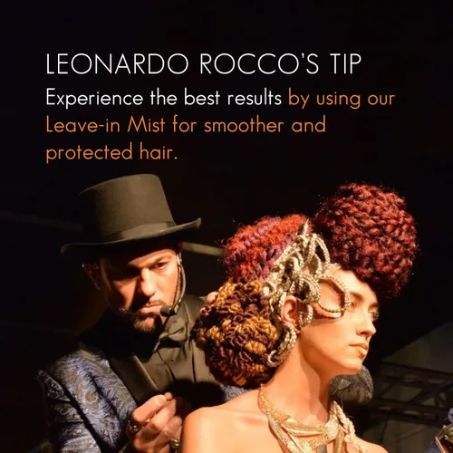 Miniatura 6 de Rocco Donna Acondicionador sin enjuague para el cabello estilo sin peso, espray satinado de secado por soplado, suavizado e hidratación, 8 onzas