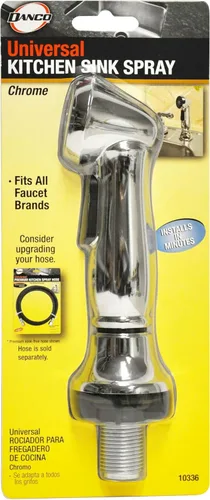 Miniatura 6 de Danco 10336 - Aerosol lateral universal para fregadero de cocina, cromado