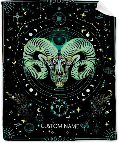 Miniatura 10 de Manta personalizada de escorpio Regalos de manta de constelación personalizada Manta de franela decorativa de astrología Regalos