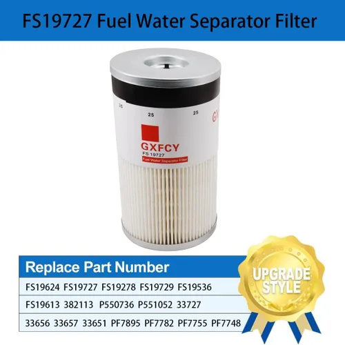 Miniatura 3 de Filtro separador de agua y combustible 2277129, filtro de aceite 1948921, kit de filtro de aceite 1922496, separador de agua de filtro