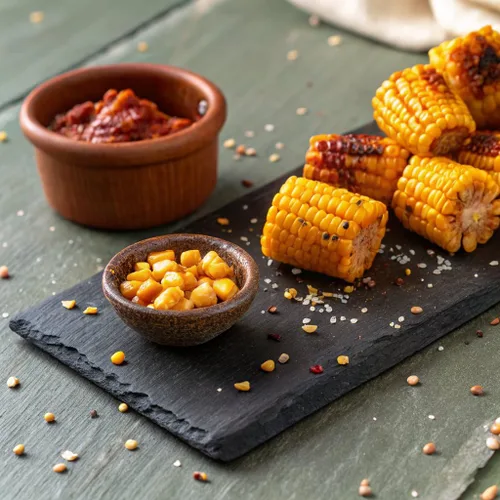Miniatura 3 de LOVE CORN BBQ 0.7oz x 20 bolsas – Delicioso maíz crujiente – Snacks familiares saludables – Sin gluten, Kosher, sin OGM – Alternativa para papas
