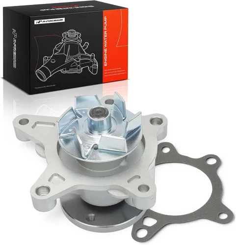 A-Premium Bomba de agua del motor con junta [compatible con DOHC, 4 cilindros 1.6L] Compatible con Hyundai Accent 12-18, Elantra, Kona, Sonata,