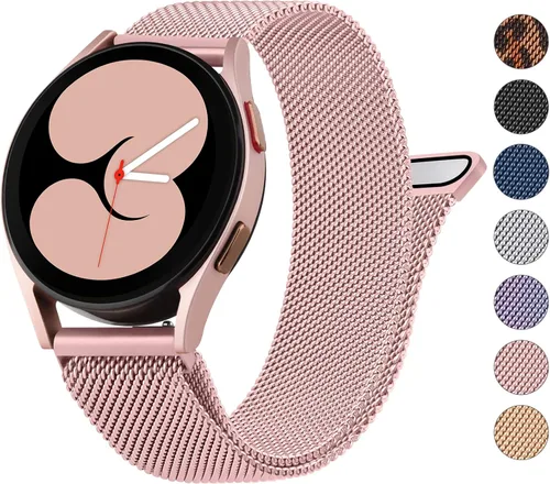 Miniatura 8 de Wanme Correa de repuesto para Samsung Galaxy Watch 4 de 1.575 in y 1.732 in, Galaxy Watch 4 Classic de 1.654 in y 1.811 in, para mujeres y hombres
