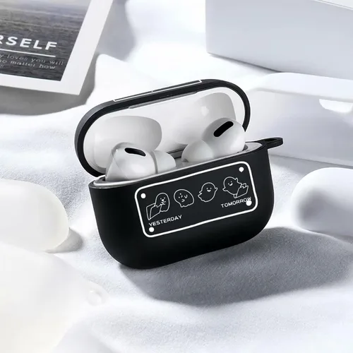 Miniatura 2 de Funda para AirPods Pro de 2ª generación 2022/2023, bonita funda de TPU suave de dibujos animados, diseño elegante de anime Kawaii a la moda