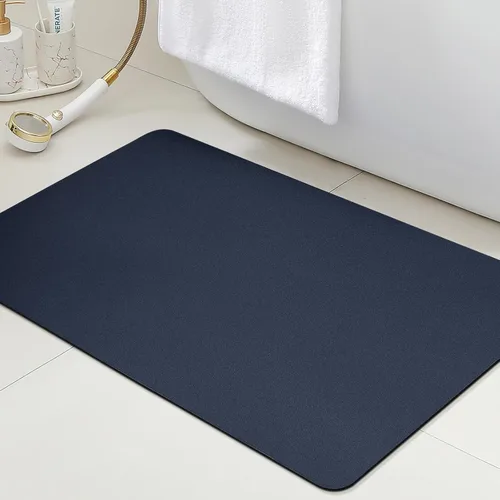 Miniatura 41 de ACCUMTEK Alfombrilla de Baño Ultra Delgada, Alfombrillas de Baño Antideslizantes con Respaldo Mejorado para Colocar Bajo la Puerta, Alfombras