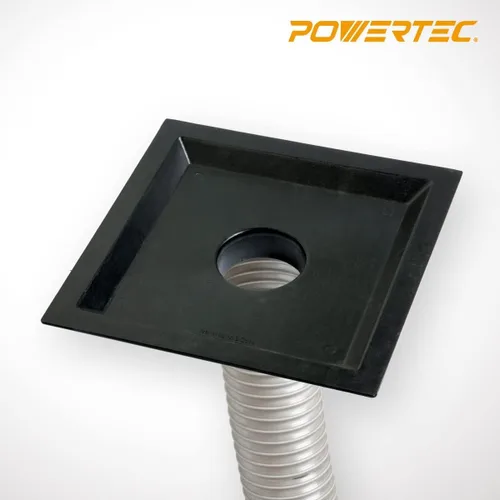 Miniatura 3 de POWERTEC 70131 - Campana antipolvo para sierra de mesa de 12 pulgadas