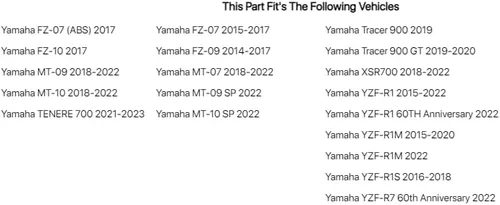 Miniatura 4 de Primary Drive Piñón delantero 14 dientes para Yamaha MT-07 2018-2025