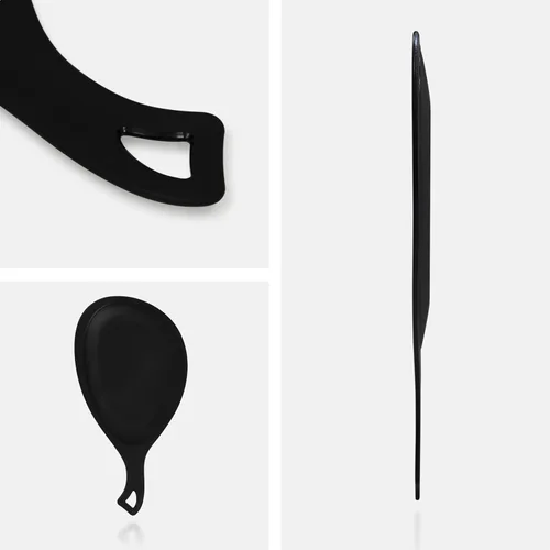 Miniatura 3 de Zadro Espejo de mano grande con asa, espejos de salón para estilistas, espejo de mano grande para maquillaje, para colgar en la pared
