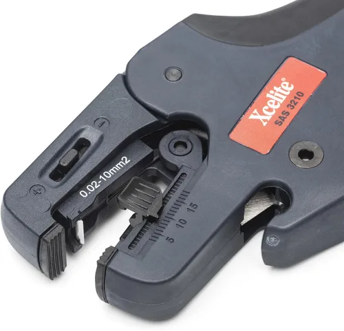 Miniatura 3 de Pelacables autoajustable con muelle, Xcelite SAS3210, rango de desforre de 32-10 AWG, longitud de 7-1/2", agarre de fibra de vidrio