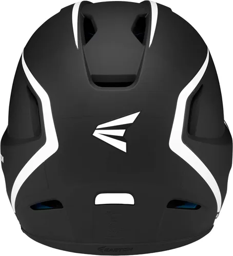 Miniatura 2 de Easton Z5 2.0 - Casco de bateo de béisbol Incluye protector de mandíbula reversible Negro / Blanco