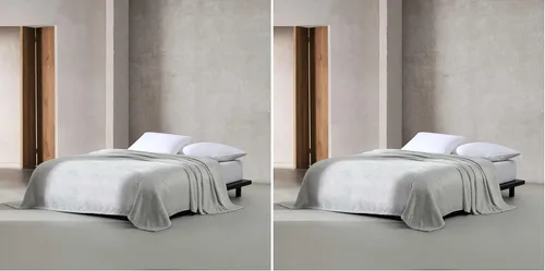Calvin Klein - Manta Queen, ropa de cama de felpa suave, manta de cama de peso medio (gris aluminio, Queen) (paquete de 2)
