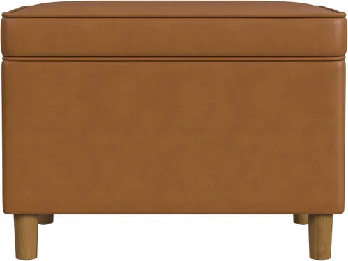 Miniatura 14 de Spatial Order Decoración del hogar Colección Dinah - Otomana moderna de almacenamiento, otomana con almacenamiento para sala de estar y dormitorio