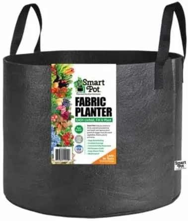 Miniatura 10 de Park Seed Smart Pot - Maceta de tela, capacidad de 3 galones, color negro