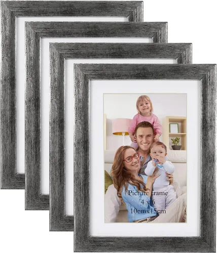 Miniatura 26 de Giftgarden Portarretratos de 11 x 17 pulgadas, paquete de 4 marcos mate de 11 x 17 pulgadas para fotos de 8 x 12 pulgadas con paspartú, póster de 11