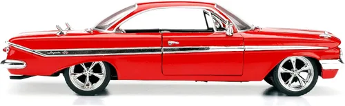 Miniatura 10 de Jada Toys Fast & Furious 8 - Vehículo de Dom, Chevy Impala, 1:24, moldeado a presión.