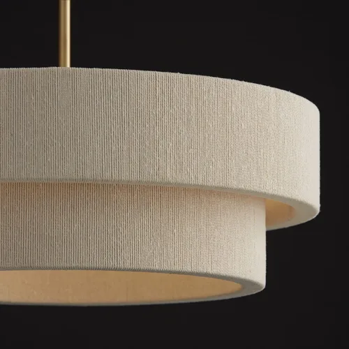 Miniatura 5 de Capital Lighting 349841MA Delaney Lámpara Colgante de Techo Moderna con Tambor de Cuerda Envuelta a Mano, 4 Luces 240 Vatios Totales, 13" Alto x 20