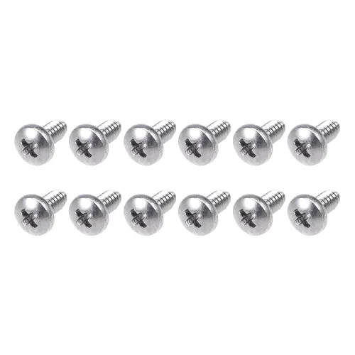 Miniatura 18 de METALLIXITY Tornillos de máquina (M1.0.236 x 0.079 in), 50 unidades, pernos Phillips cruzados de acero inoxidable 304, para instalación de muebles
