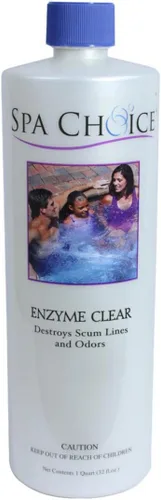 Miniatura 9 de SpaChoice Bañera de hidromasaje transparente de 1 pinta de hidromasaje, clarificador de spa, fabricada en Estados Unidos