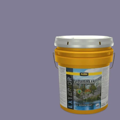 Miniatura 45 de Rodda Paint CASCADIA XL Pintura e imprimación satinada exterior en uno, cuarto de galón, Aquafir