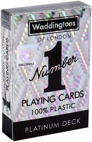 Miniatura 9 de Juego de cartas número 1 de Waddingtons, ilumina tus juegos, incluyendo Snap y Poker con esta baraja, compañero de viaje, regalo y juguete