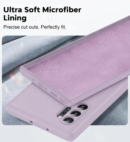 Miniatura 5 de LeYi Funda para Motorola Moto G Play 4G 2024: Funda para Moto G Play 4G 2024 con funda delgada y antiarañazos, silicona líquida a prueba de golpes